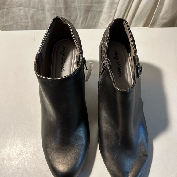 Pewter ankle booties 2” block heel zip up side various sizes all NWT - Picture 2 of 7